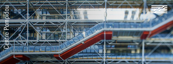 Visitez le Centre Pompidou en ligne !  © Photo. Manuel Braun